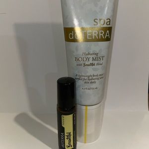 doTERRA Beautiful Hydrating body mist and Beautiful rollerbottle